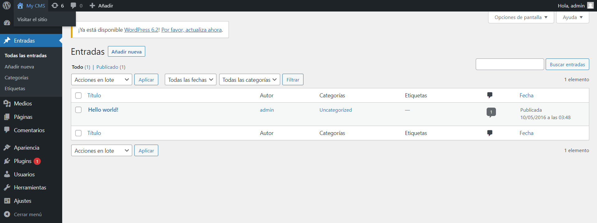 Pregunta Que es wordpress