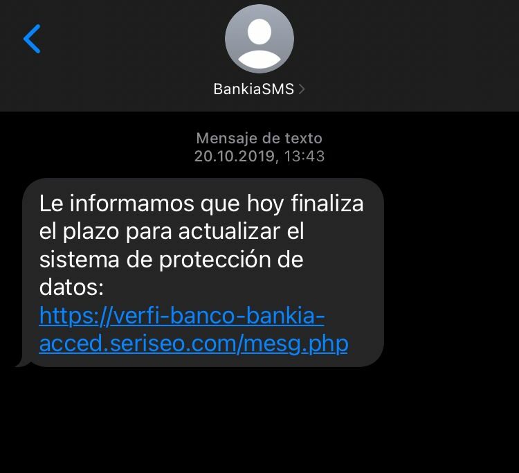 detectar Tipos de estafa SMS