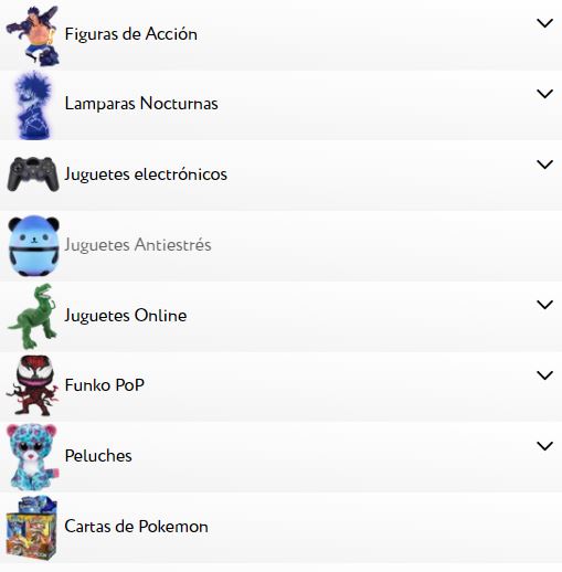 vamos a añadir imagen para las categorias menu movil