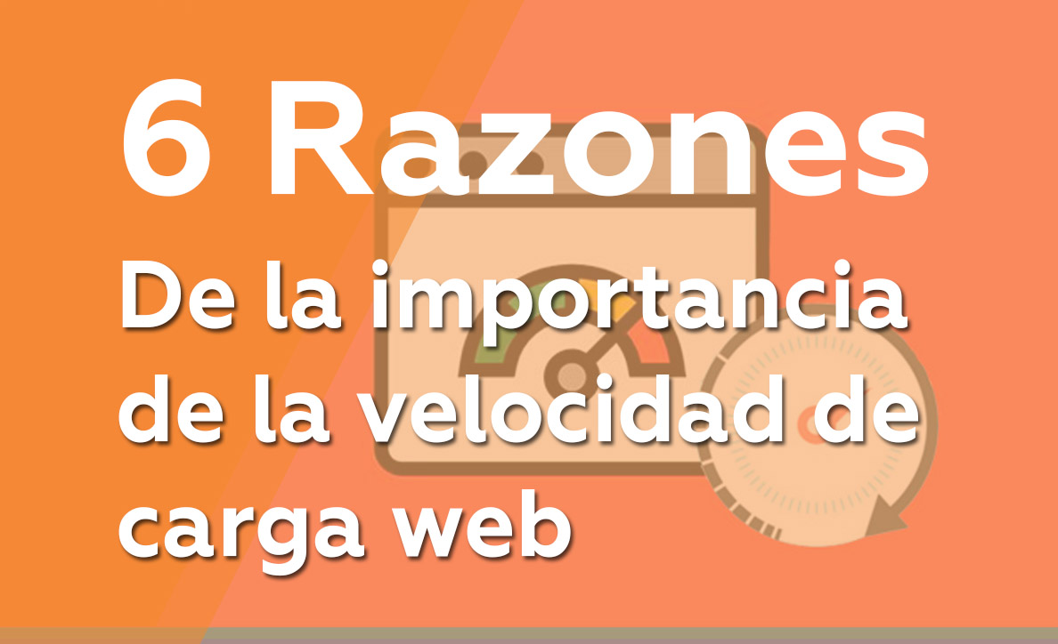 Importancia de la velocidad de carga web – 6 Razones