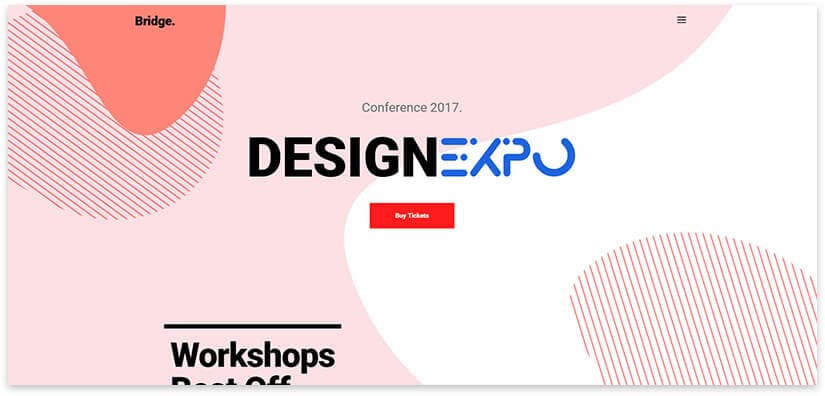 Conference sitio de congresos plantilla wordpress