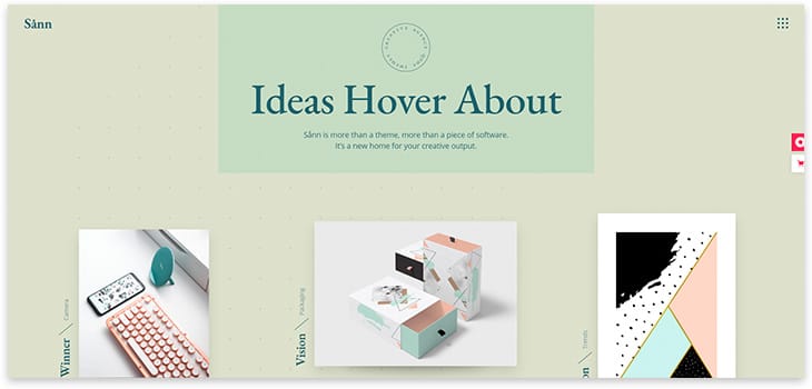 San WordPress Theme