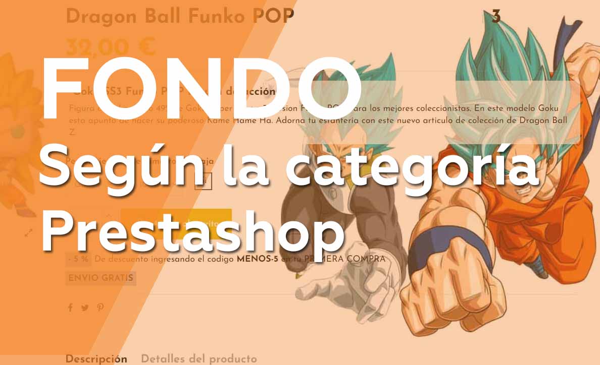 Fondo Distinto en PRODUCTO según Categoría PRESTAHOP 1.7.x