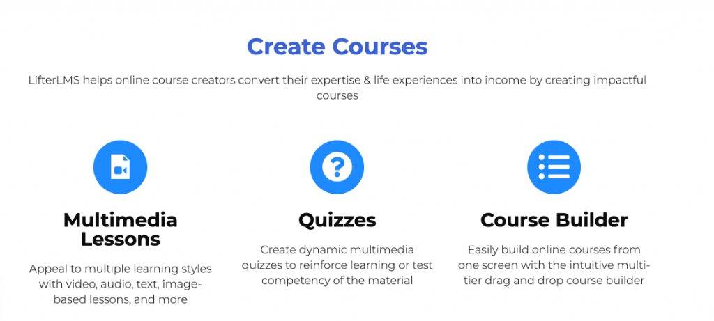 crear cursos con LifterLMS