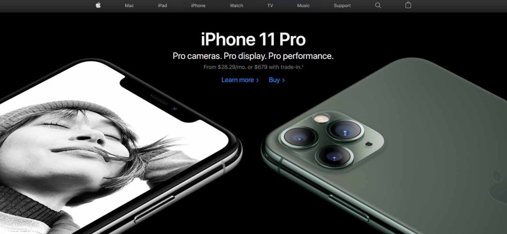 apple seo minimalista